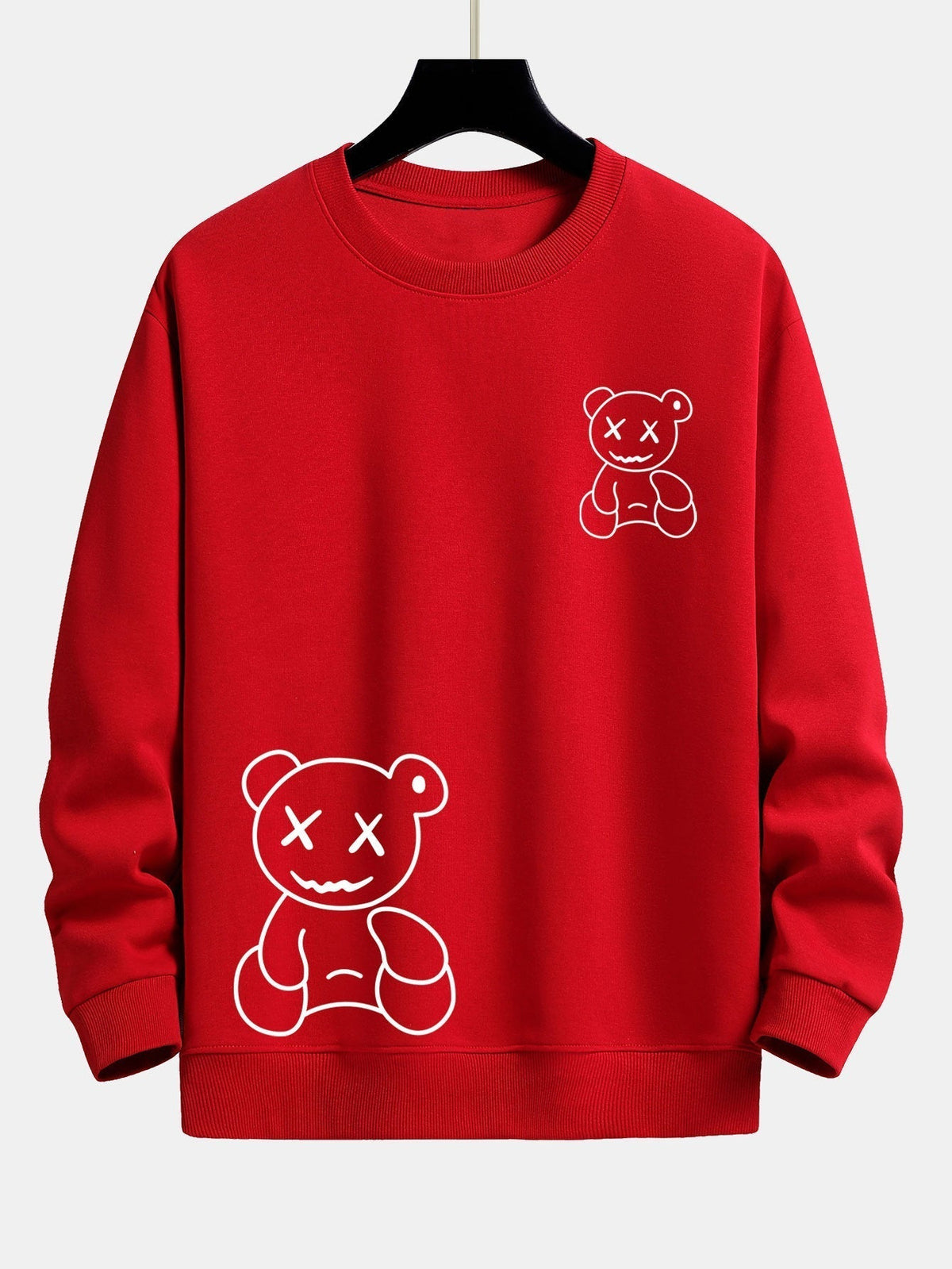 Marcello Vane Bear Print Sweatshirt