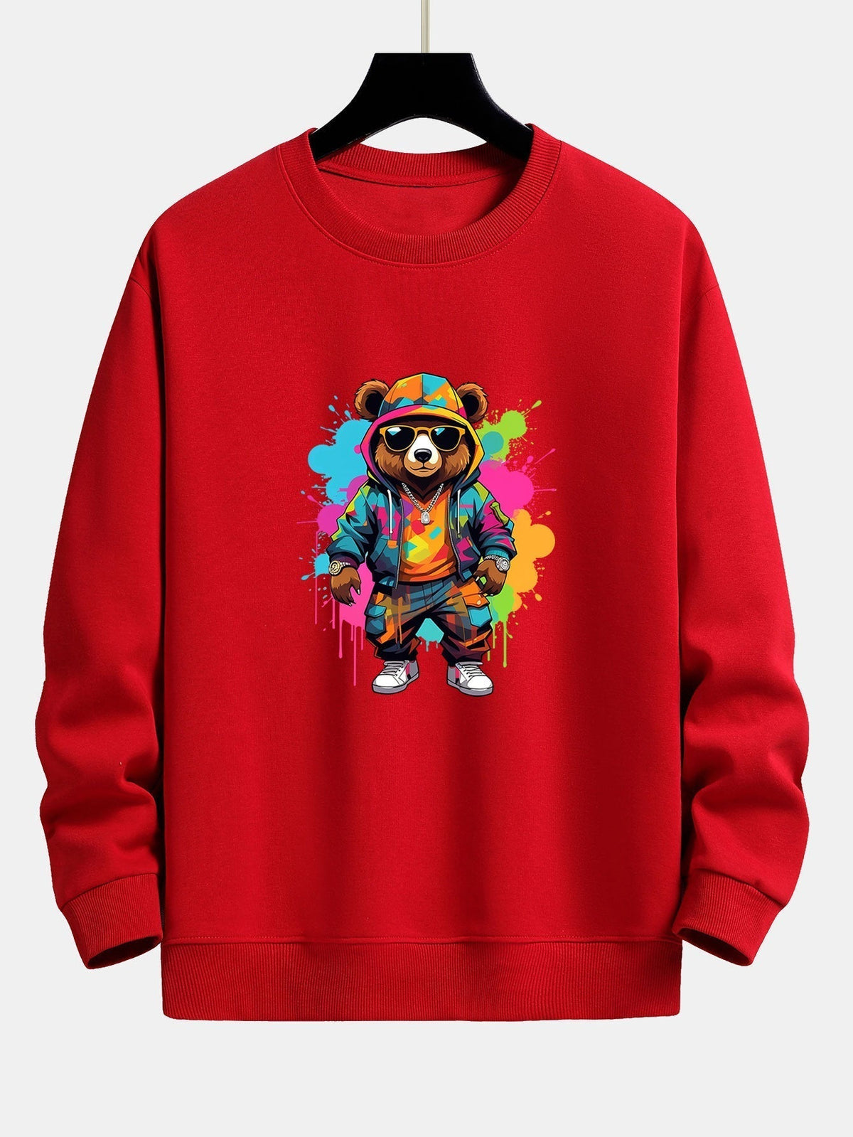 Marcello Vane Splash Bear Sweatshirt