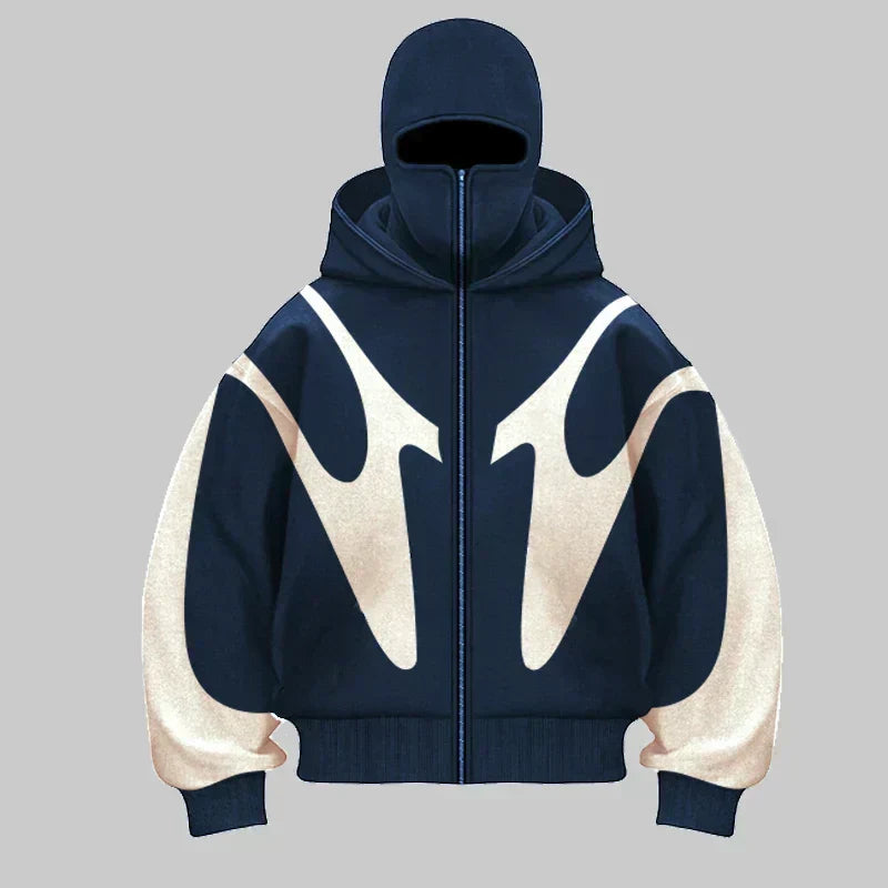 Ellery™ – Streetwear Balaclava Hoodie for Men