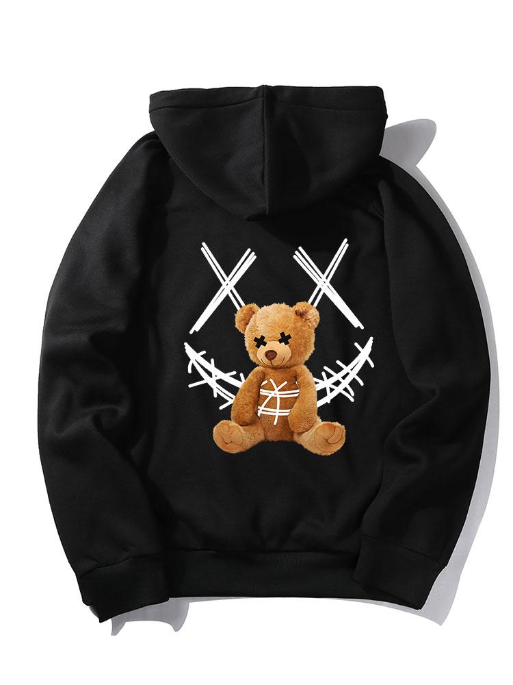 Marcello Vane Smiley Bear Hoodie