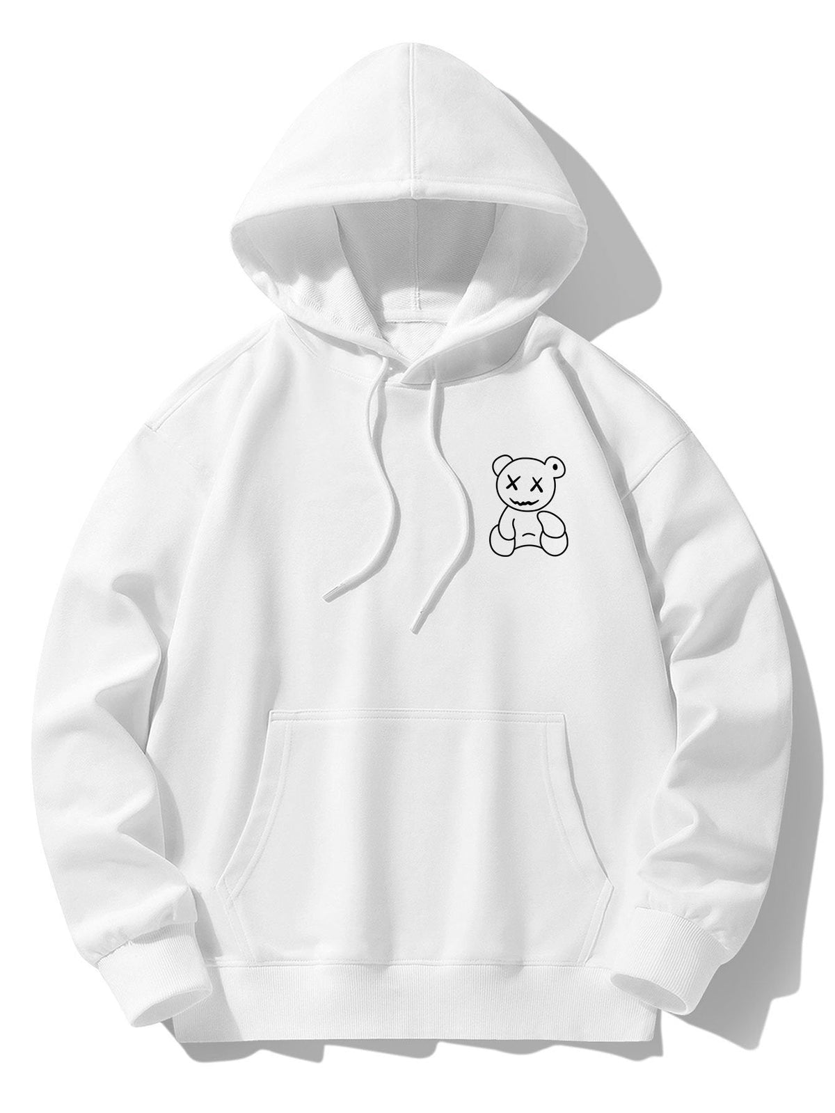 Marcello Vane Line Shaped Hoodie