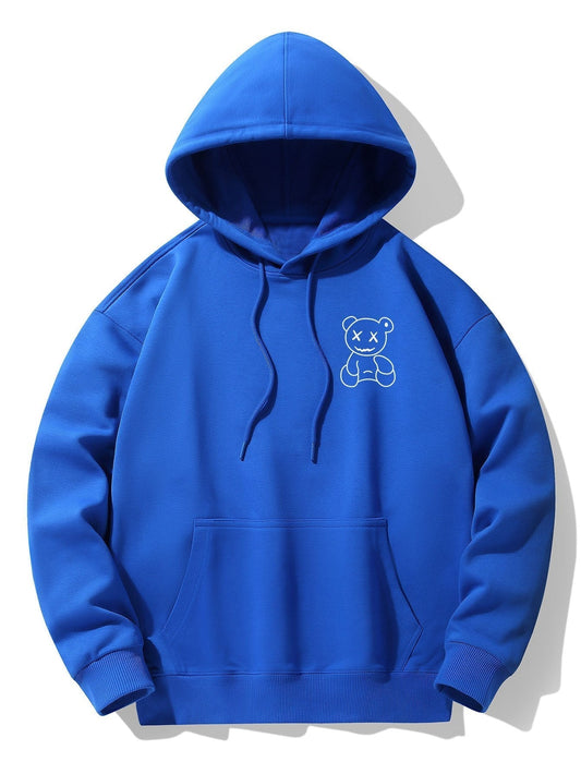 Marcello Vane Line Shaped Hoodie