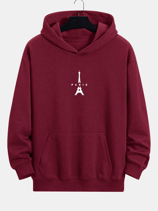Marcello Vane Paris Eiffel Kulesi Hoodie