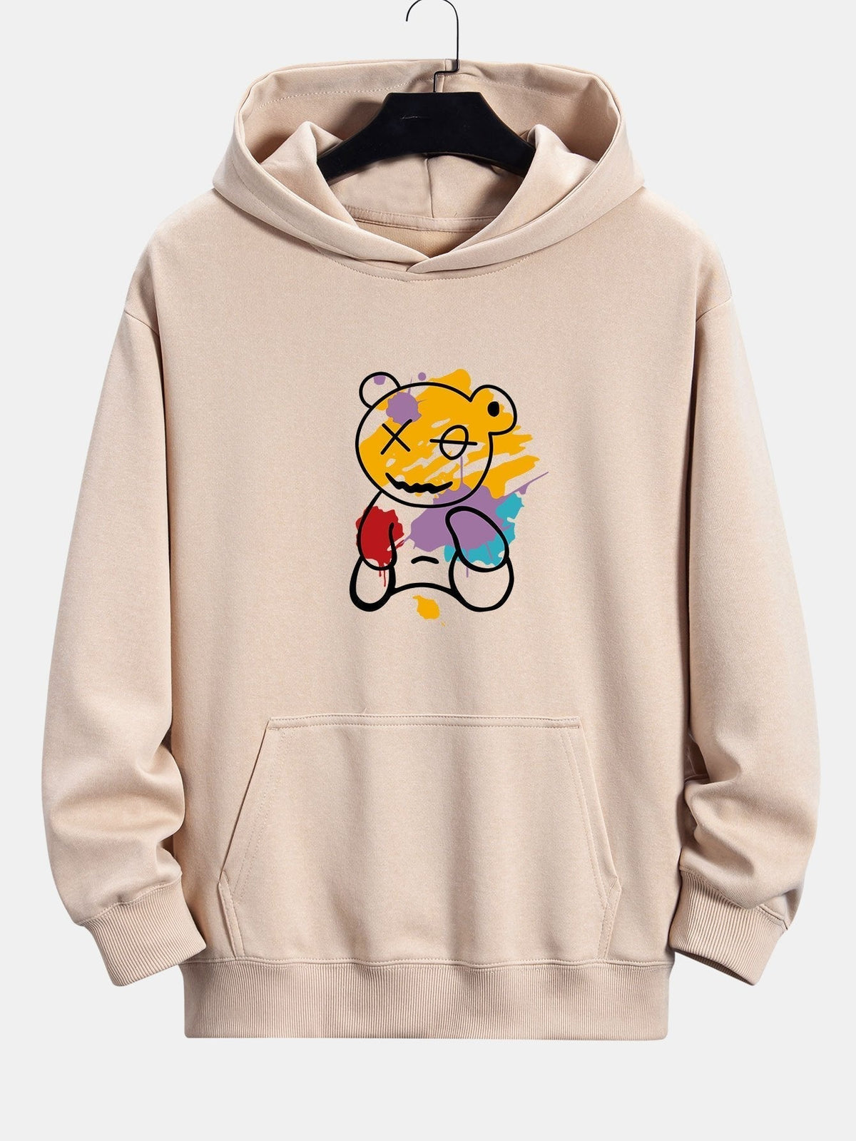 Marcello Vane Graffiti Bear Hoodie