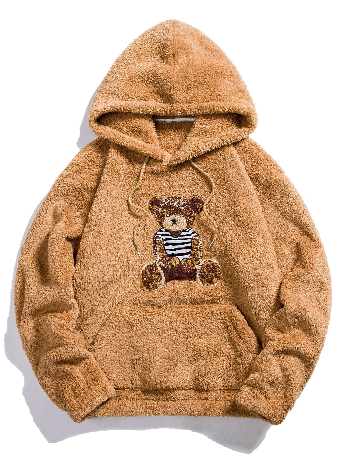 Marcello Vane Bear Embroidered Hoodie