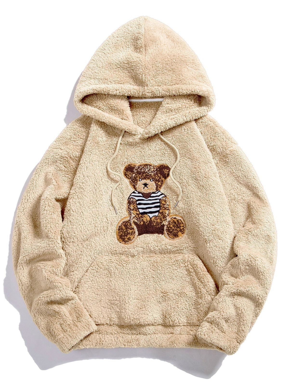 Marcello Vane Bear Embroidered Hoodie