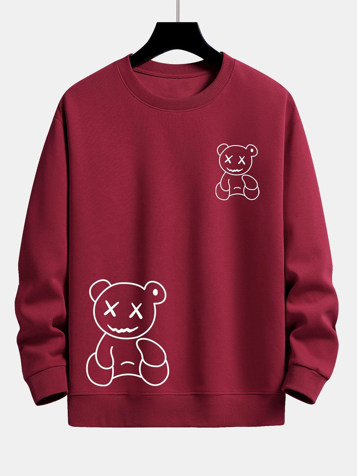 Marcello Vane Bear Print Sweatshirt