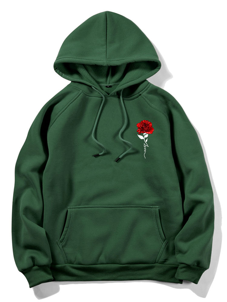 Marcello Vane Rose Love Hoodie