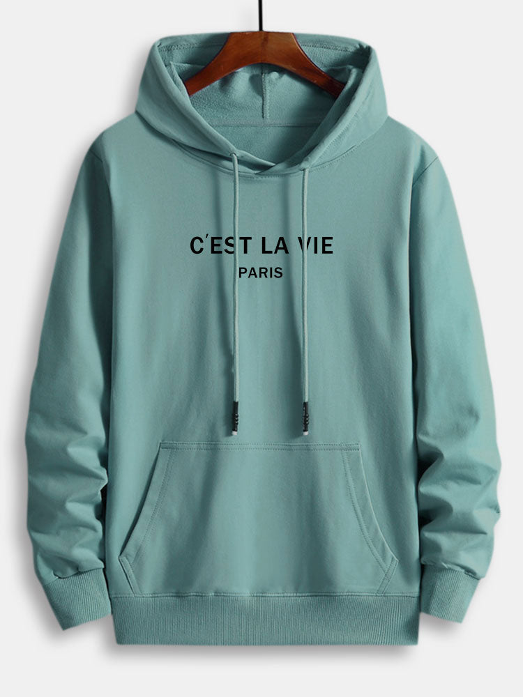 Marcello Vane Paris Letter Hoodie