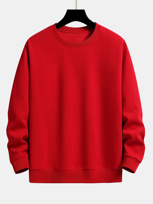 Marcello Vane Basic Düz Renk Sweatshirt