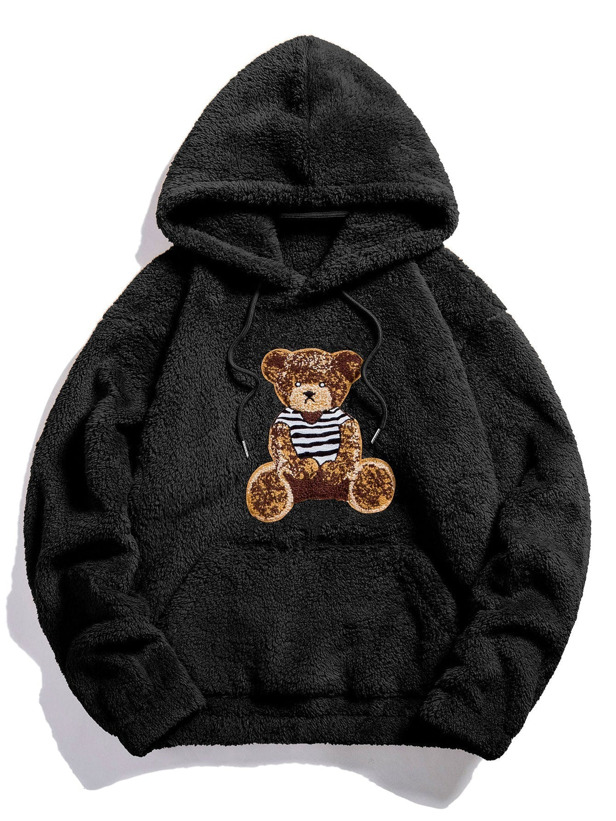 Marcello Vane Bear Embroidered Hoodie