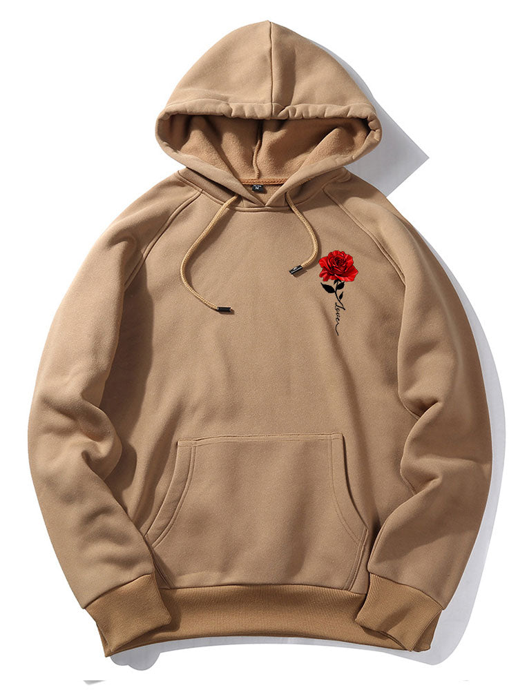 Marcello Vane Rose Love Hoodie