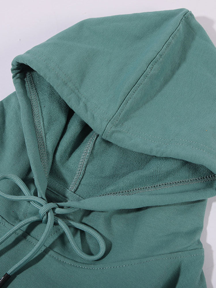 Marcello Vane Basic Keten Hoodie
