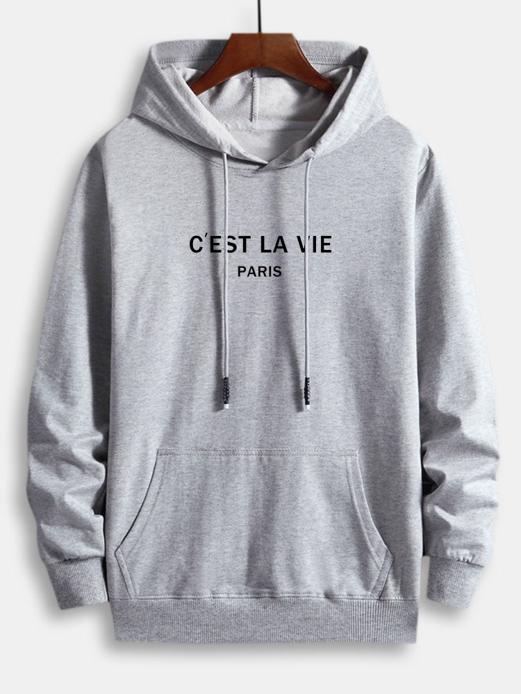 Marcello Vane Paris Letter Hoodie