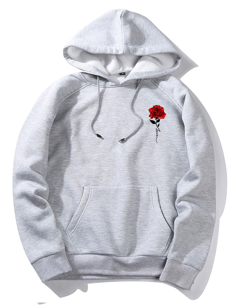 Marcello Vane Rose Love Hoodie