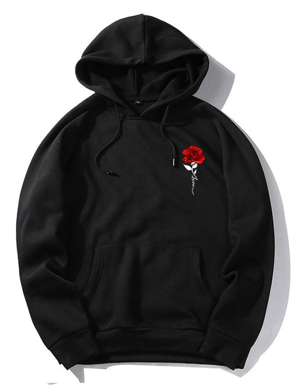 Marcello Vane Rose Love Hoodie