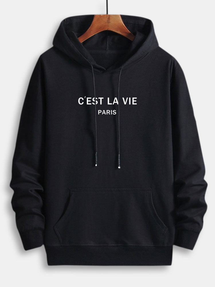 Marcello Vane Paris Letter Hoodie
