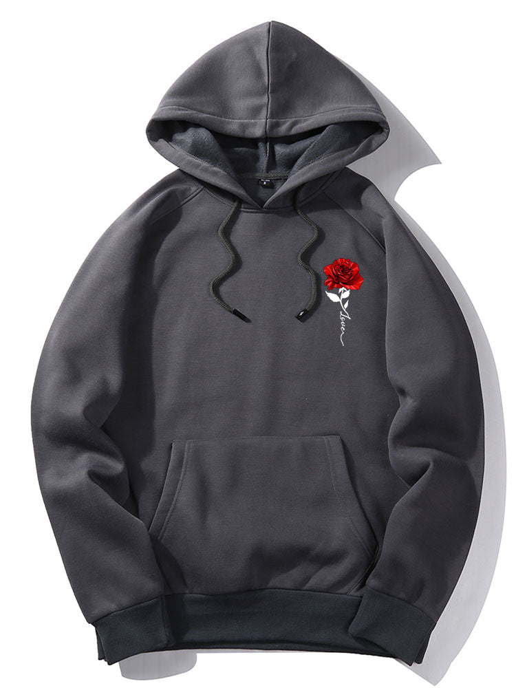 Marcello Vane Rose Love Hoodie
