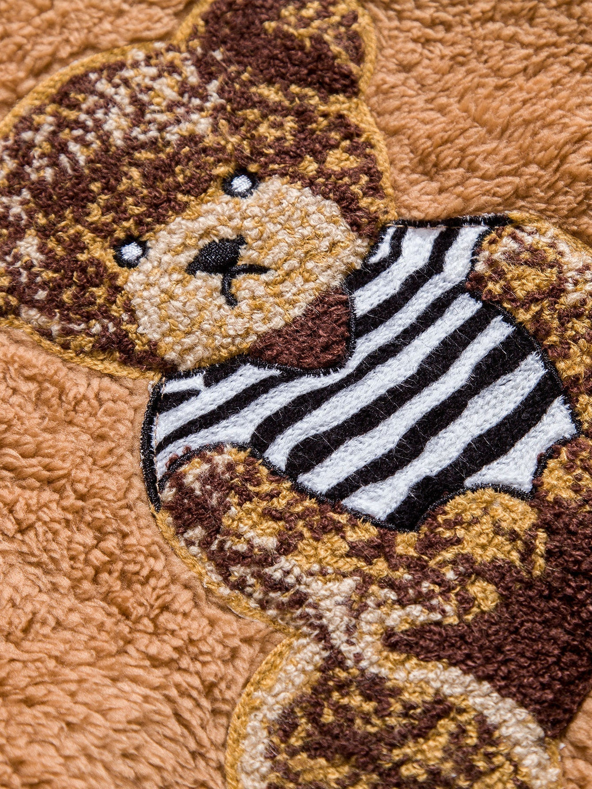 Marcello Vane Bear Embroidered Hoodie