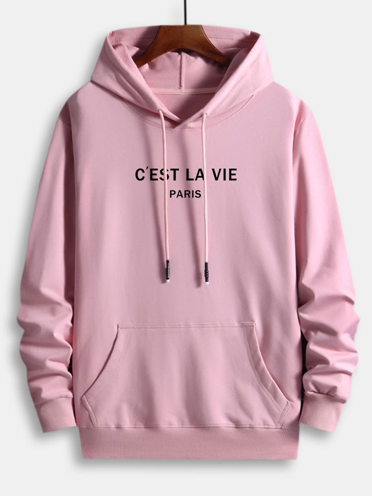 Marcello Vane Paris Letter Hoodie
