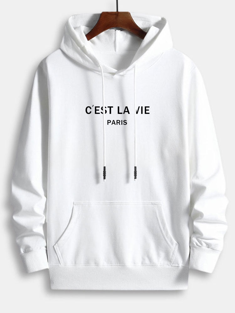 Marcello Vane Paris Letter Hoodie
