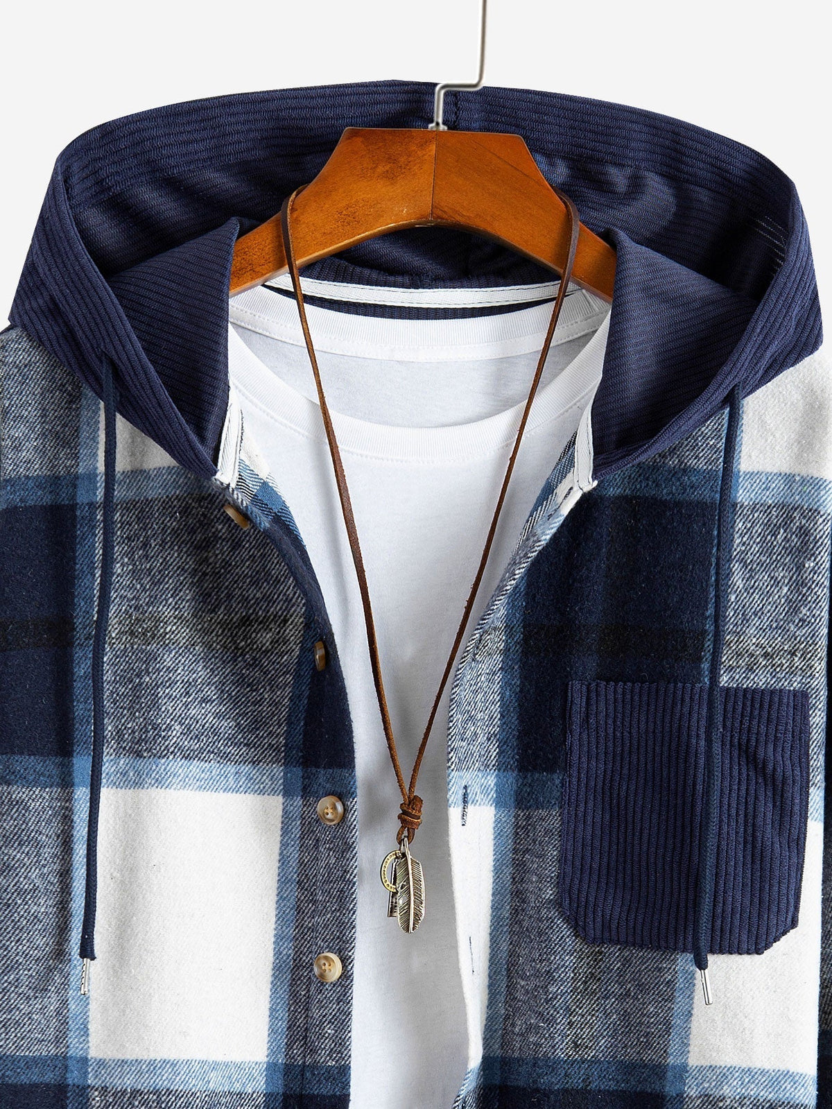 Marcello Vane Flannel Ceket