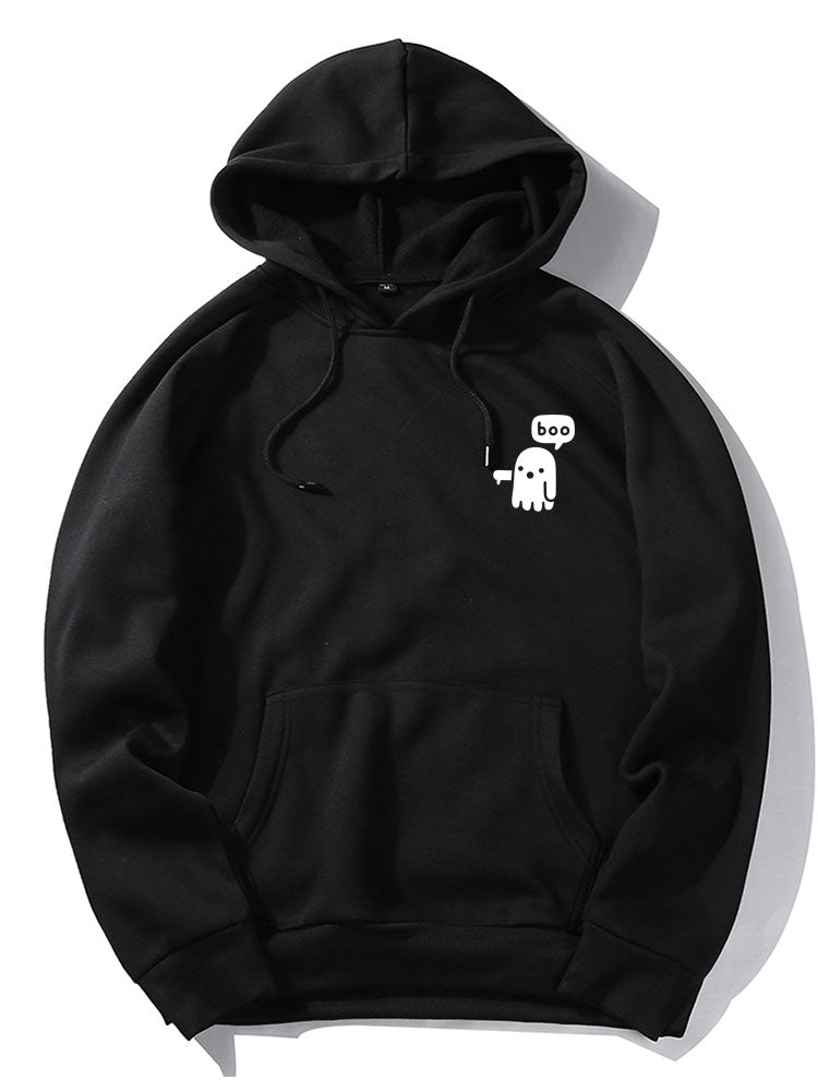Marcello Vane Cartoon Ghost Hoodie
