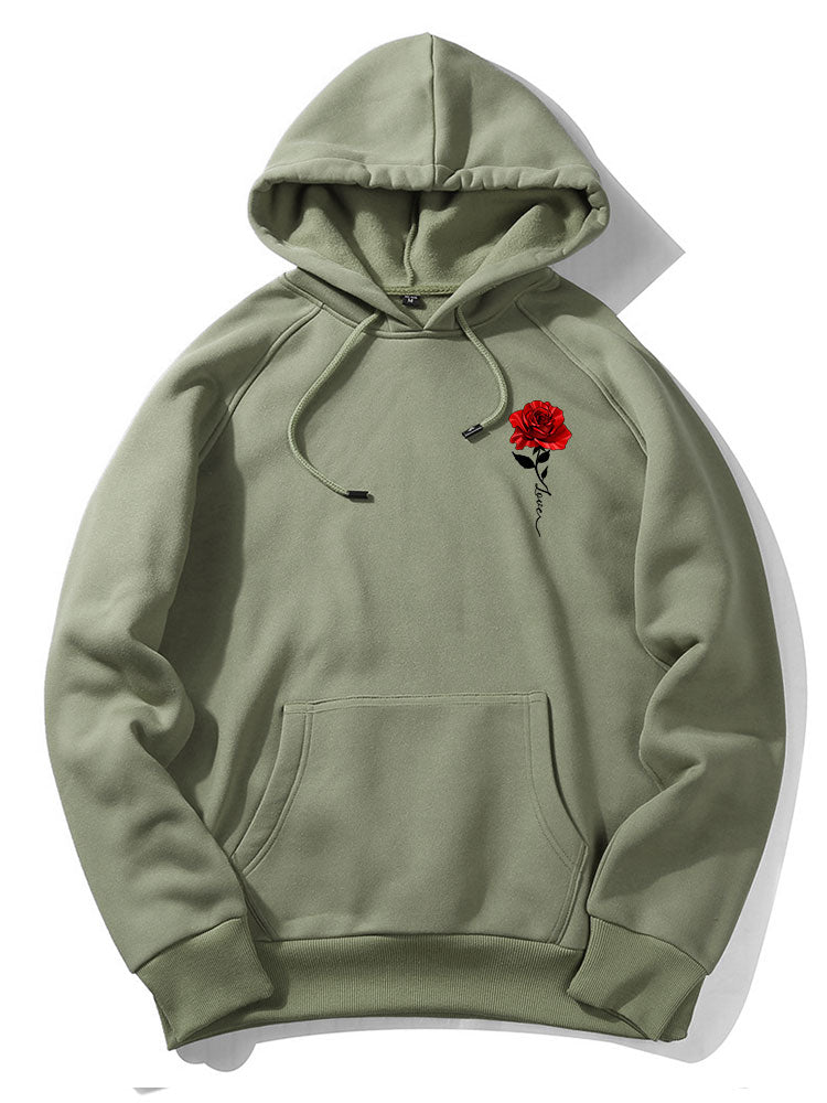 Marcello Vane Rose Love Hoodie