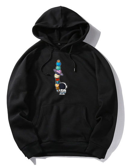 Marcello Vane Cartoon Astronaut Hoodie