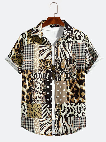 Marcello Vane Leopar Gömlek