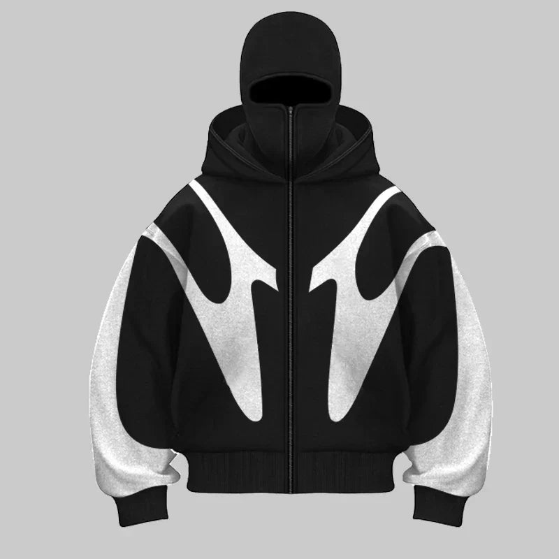 Ellery™ – Streetwear Balaclava Hoodie for Men