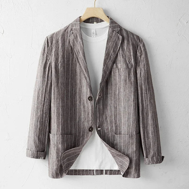 NOVA Keten Blazer Ceket