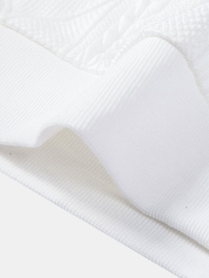 Marcello Vane Fit Geometric Sweatshirt