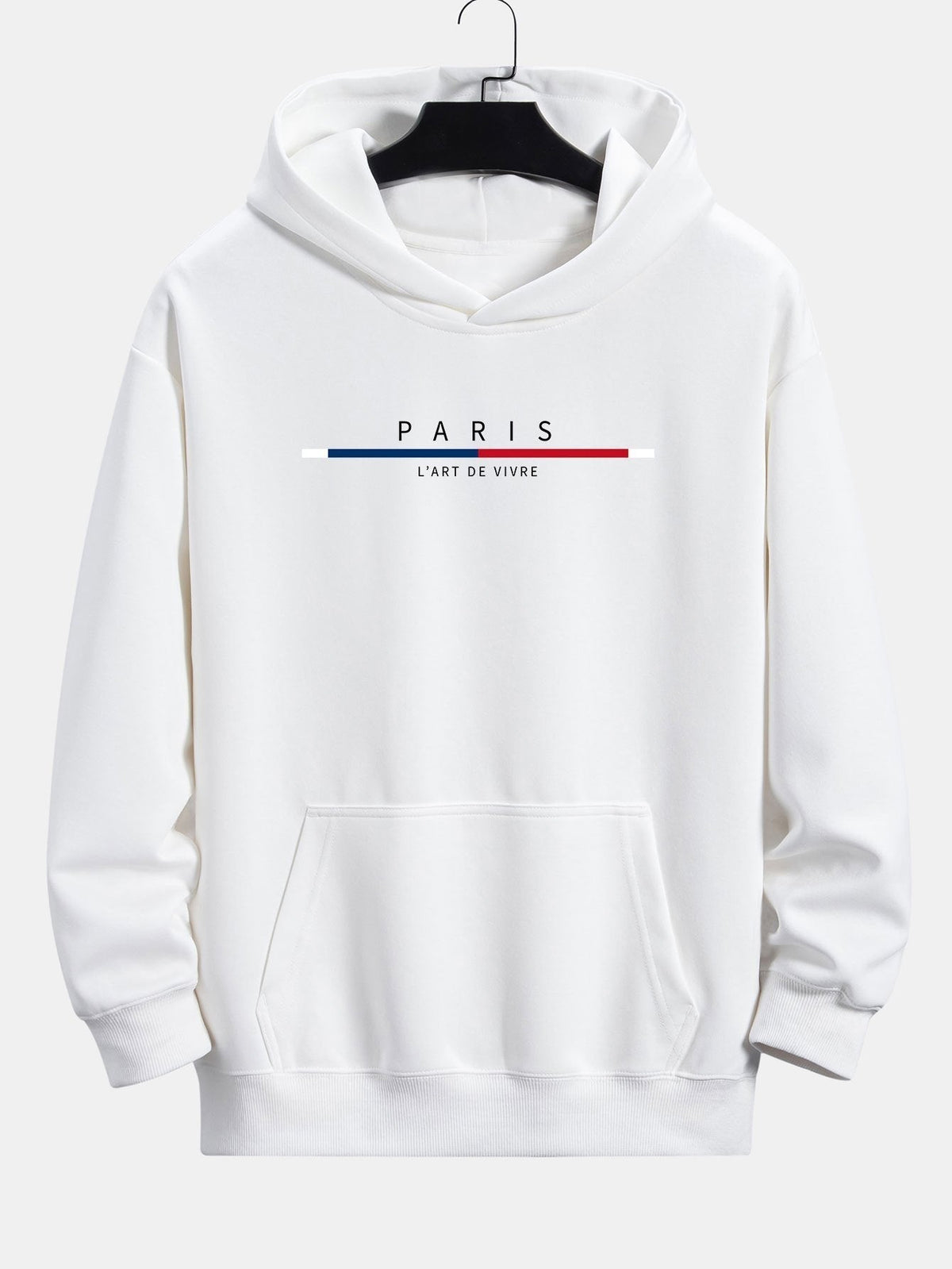 Marcello Vane Paris Stripe Hoodie