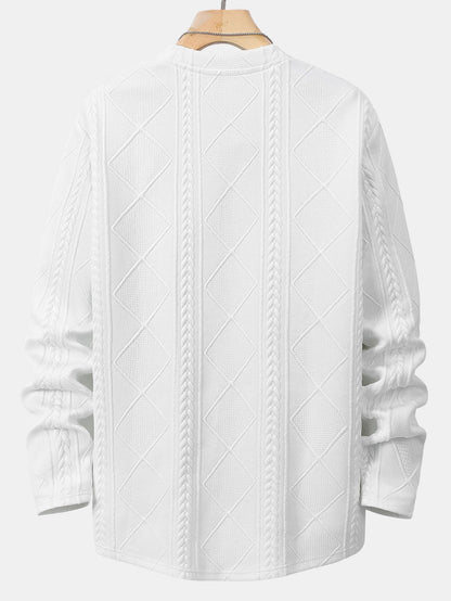 Marcello Vane Geometric Sweatshirt