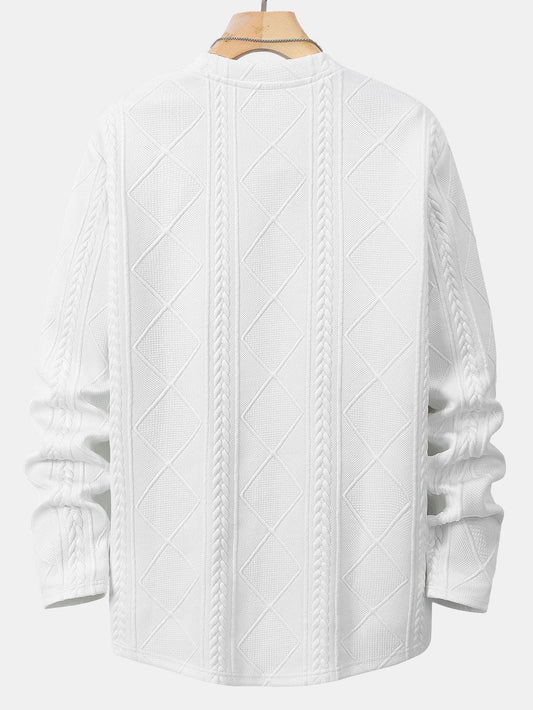 Marcello Vane Geometric Sweatshirt