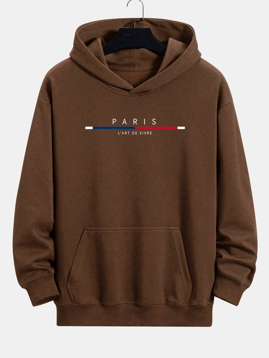 Marcello Vane Paris Stripe Hoodie