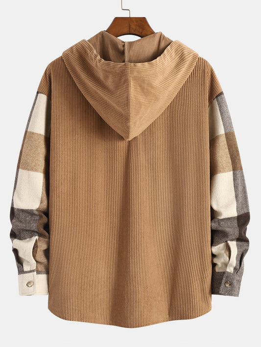 Marcello Vane Flannel Plaid Ceket Gömlek