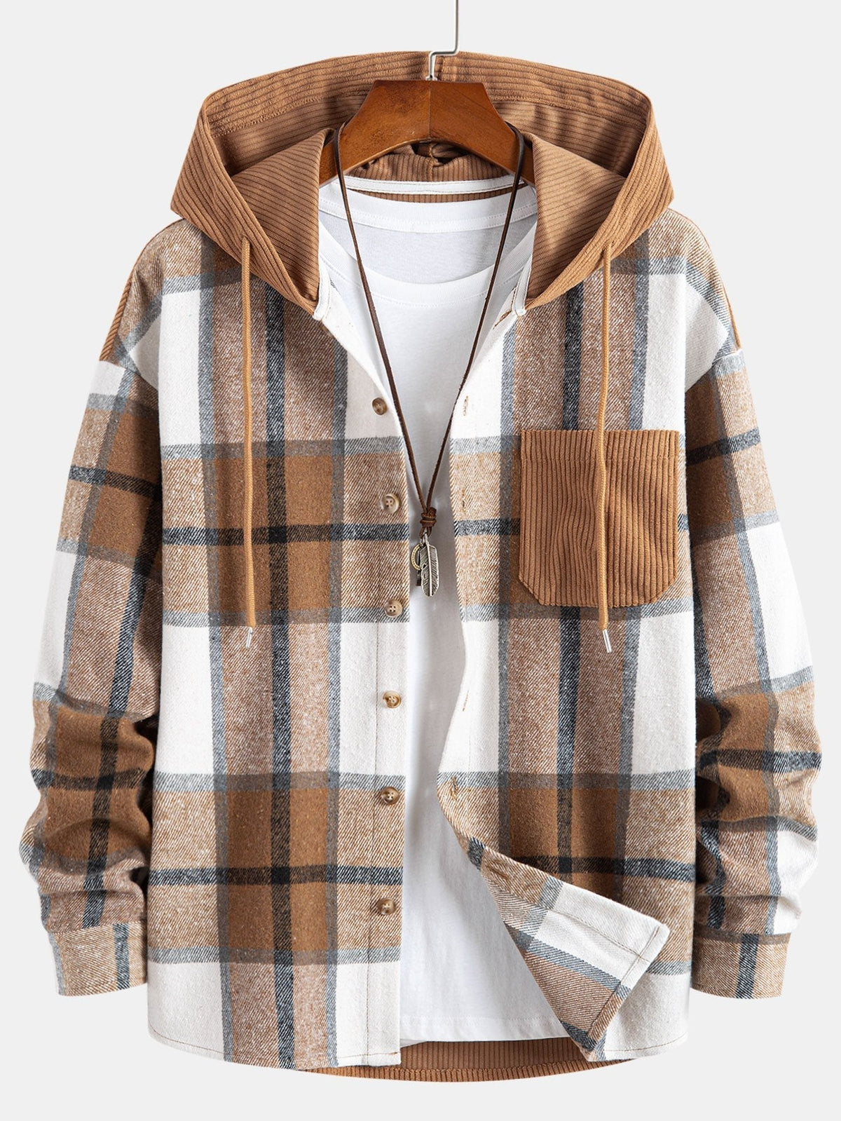 Marcello Vane Flannel Ceket