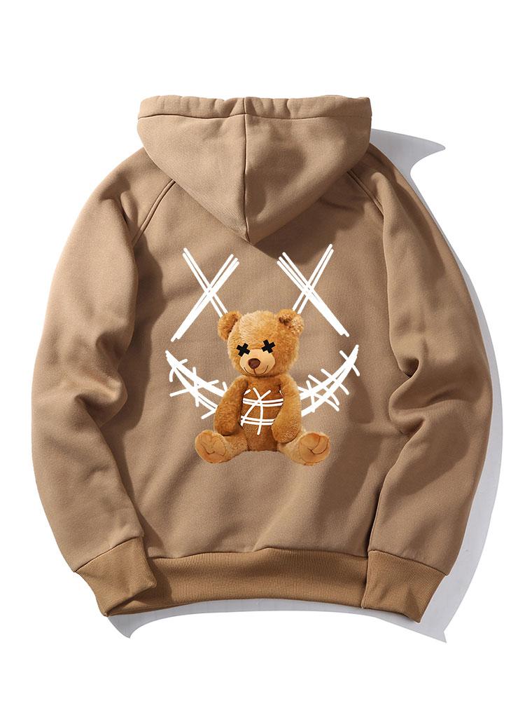 Marcello Vane Smiley Bear Hoodie
