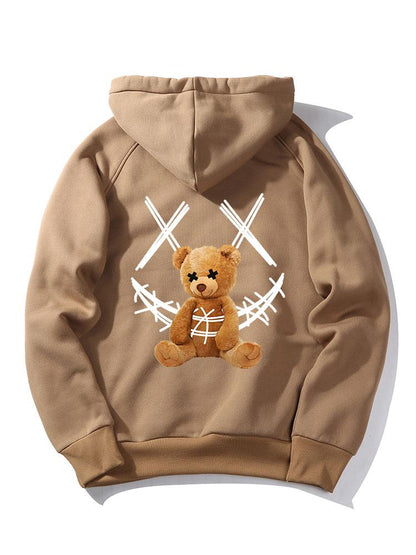 Marcello Vane Smiley Bear Hoodie