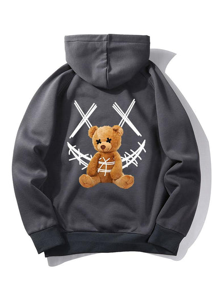 Marcello Vane Smiley Bear Hoodie