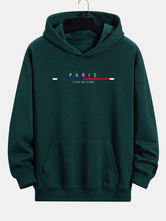Marcello Vane Paris Stripe Hoodie