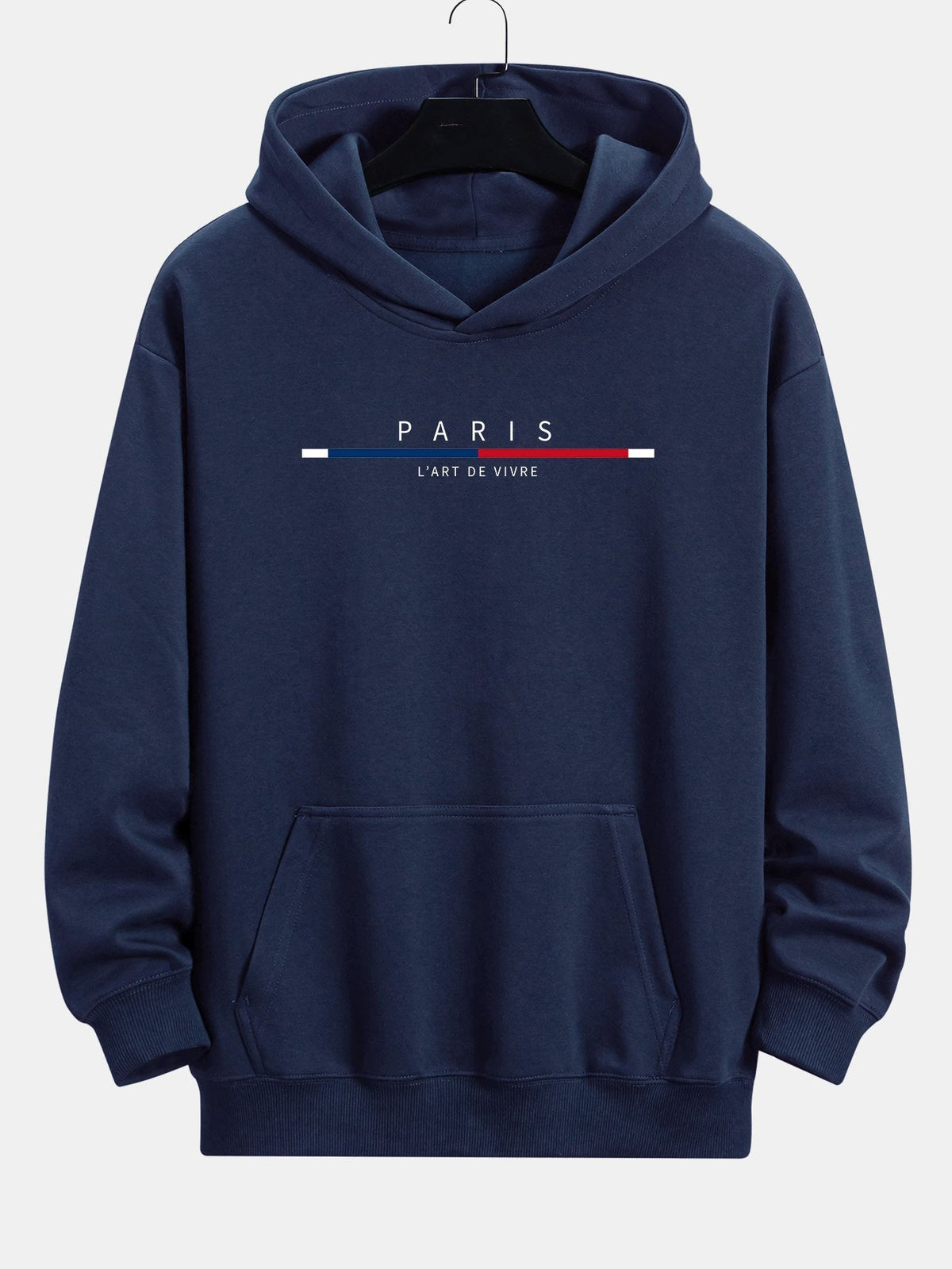 Marcello Vane Paris Stripe Hoodie