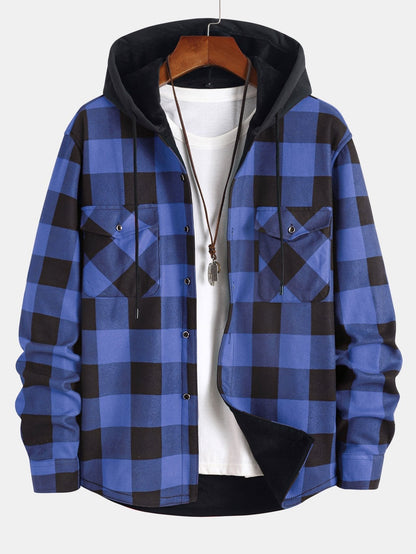 Marcello Vane Flannel Keten Gömlek Ceket