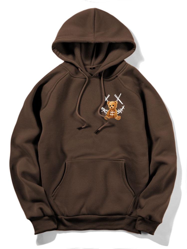 Marcello Vane Smiley Bear Hoodie