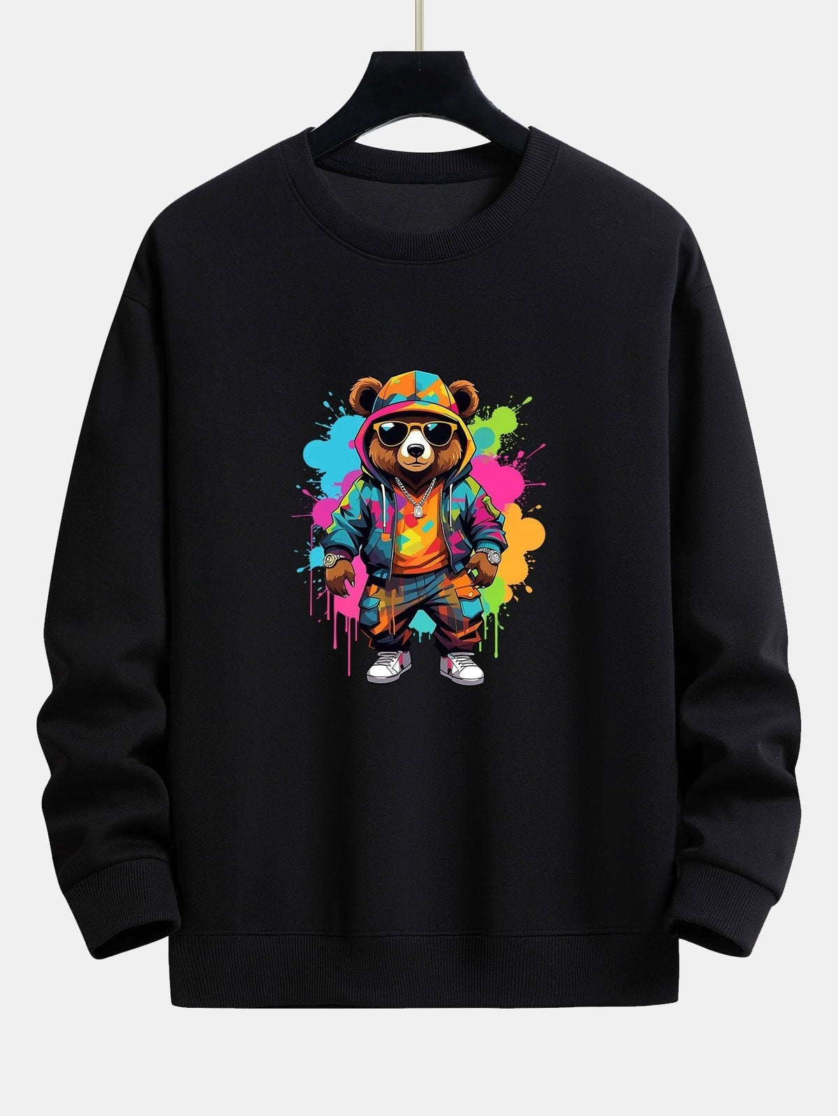 Marcello Vane Splash Bear Sweatshirt