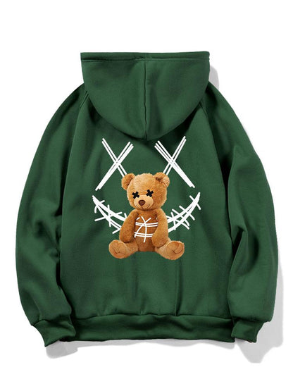 Marcello Vane Smiley Bear Hoodie