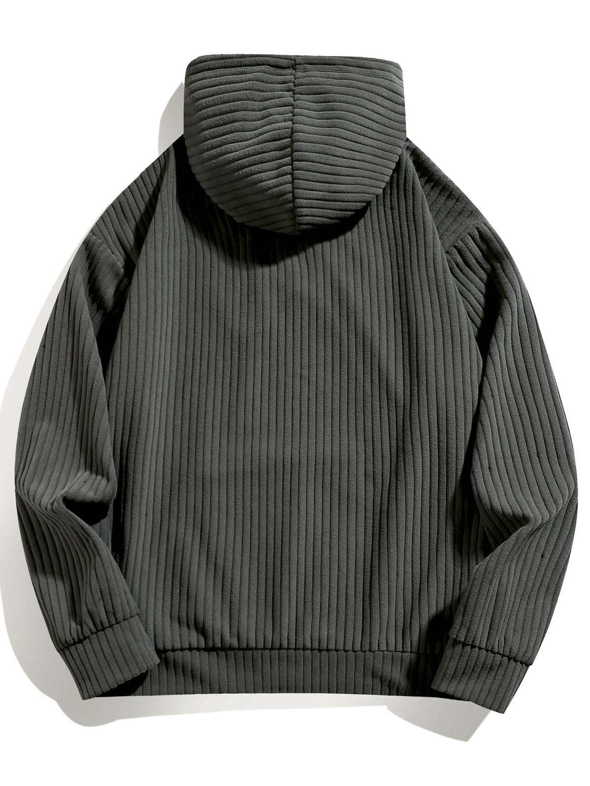 Marcello Vane Relax Fit Corduroy Hoodie