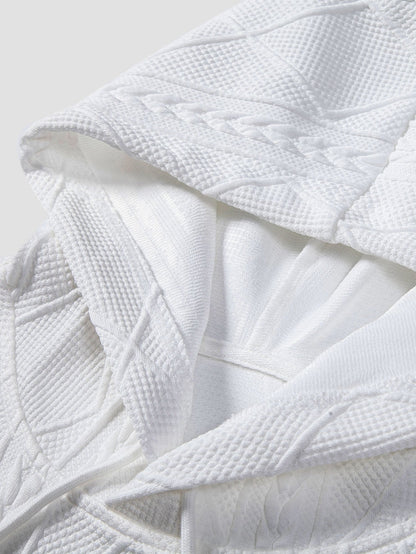 Marcello Vane Geometric Hoodie